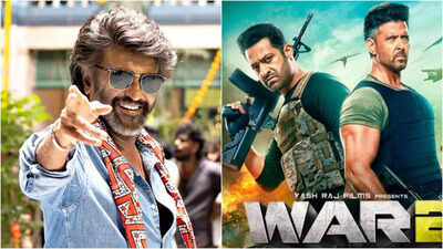 Coolie vs War 2 box office collection till now: Rajinikanth film inches closer to Rs 200 crore, races ahead of Hrithik Roshan-Jr NTR starrer | Hindi Movie News