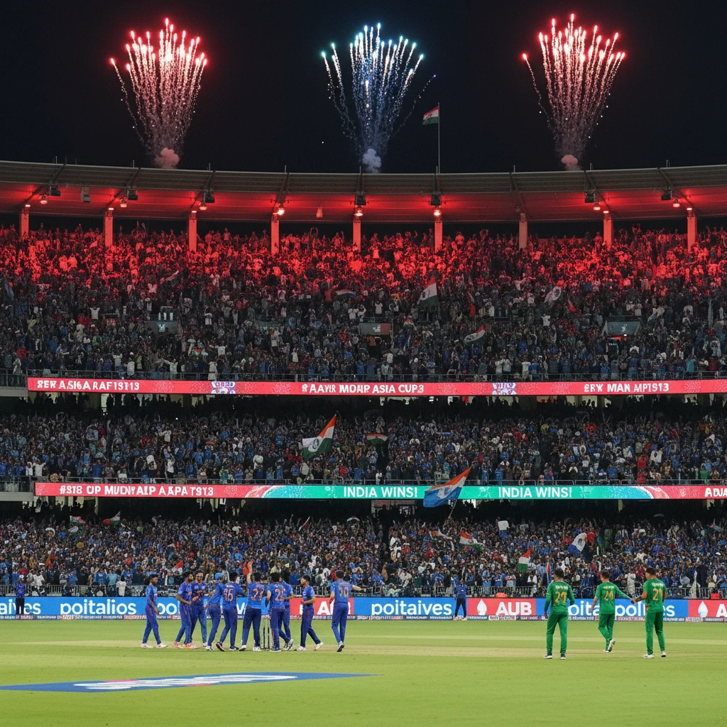 India cricket team joy after defeating Pakistan, Asia Cup 2025 Dubai