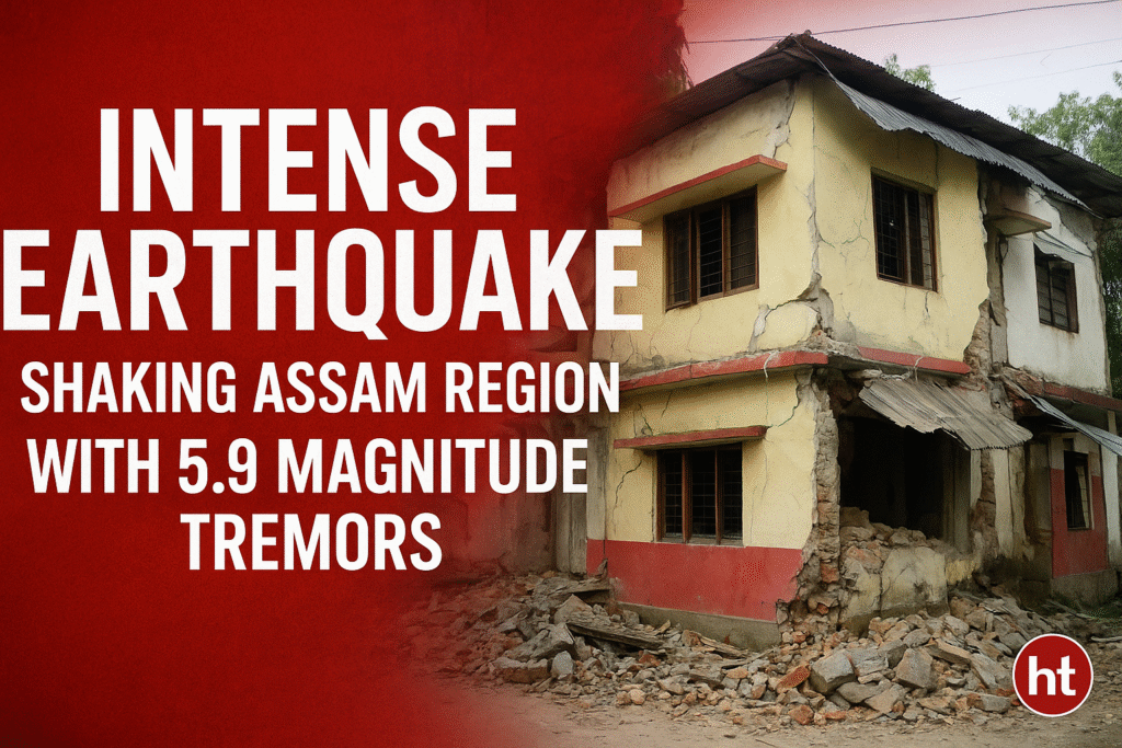 Guwahati residents experience massive Assam earthquake September 2025
