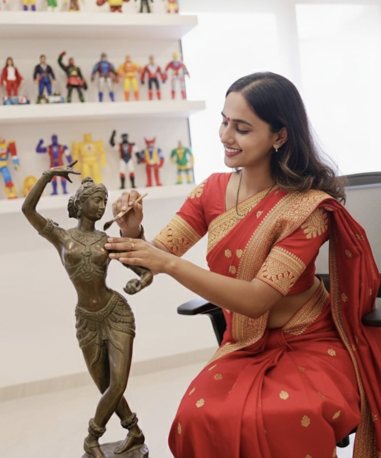 "AI फोटो ट्रेंड्स से क्रिएटिविटी और सोशल मीडिया इंगेजमेंट दोनों बढ़ रहे हैं।"
