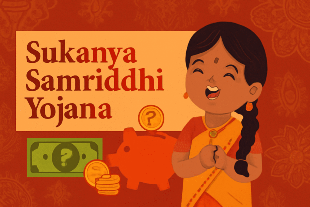 Promotional image for savings scheme.